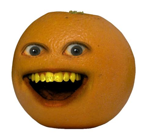 The orange face
